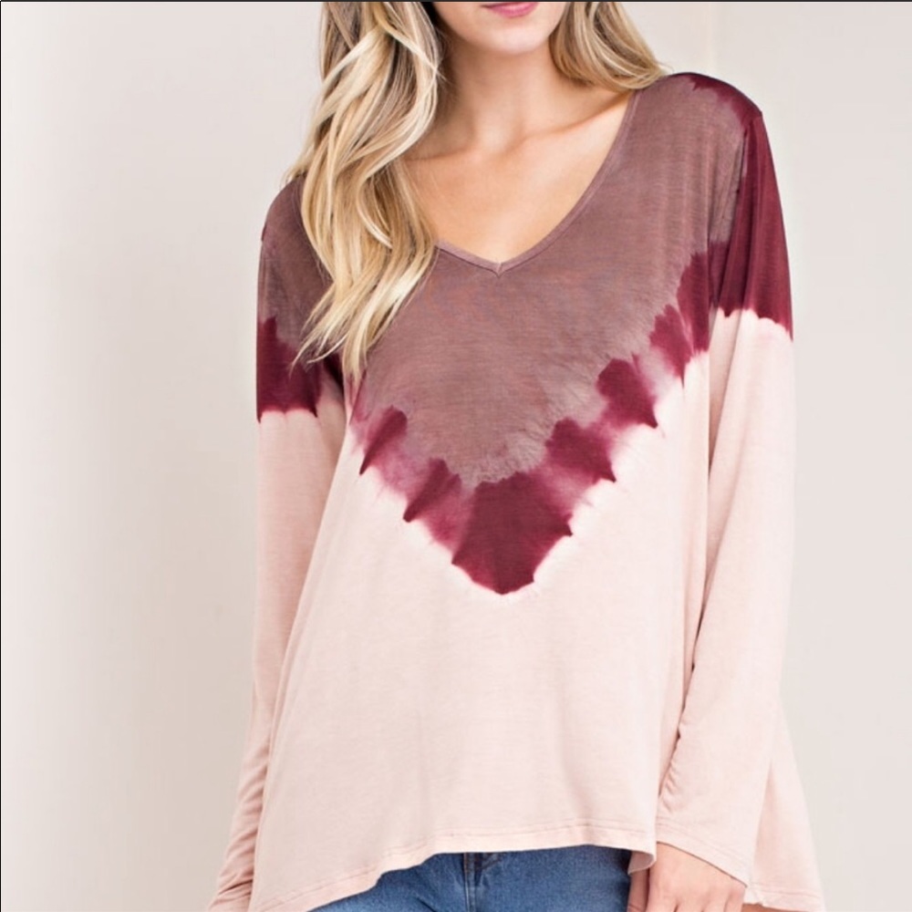 Tie dye Kori tunic top. NWT